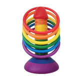 Rainbow Pecker Party Ring Toss