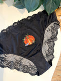 Hand Embroidered Lace-Back Bikinis