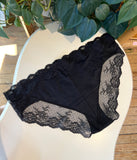 Hand Embroidered Lace-Back Bikinis