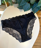 Hand Embroidered Lace-Back Bikinis