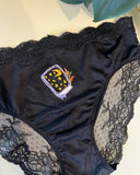 Hand Embroidered Lace-Back Bikinis