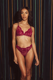 Boysenberry Lace Bralette