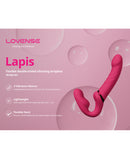 Lovense Lapis Vibrating Strapless Strap-On