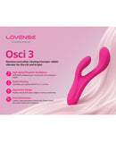 Lovense Osci 3 Bluetooth Remote-Controlled Long-Distance Rabbit Vibrator