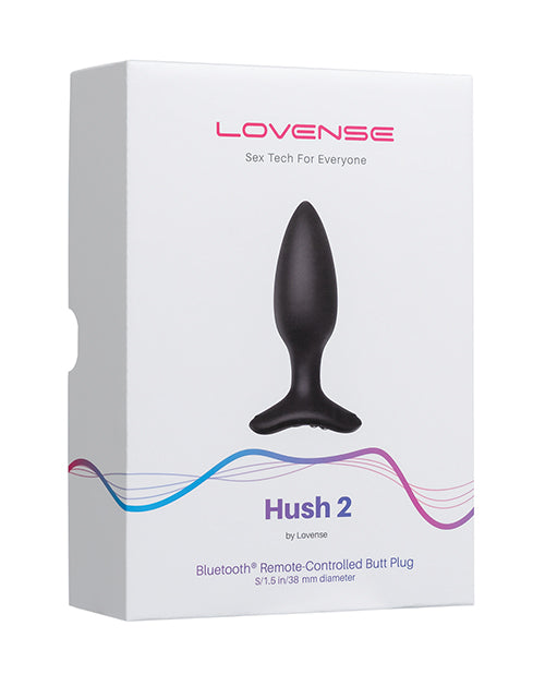 Hush 2 Anal Plug by Lovense - 1.5 in