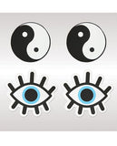 Peekaboo Yin & Yang & Eyes Pasties