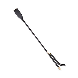 Black Vegan Riding Crop - 21"