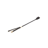 Black Vegan Riding Crop - 21"