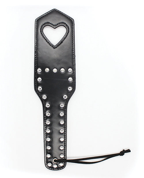 Cut-Out Heart Studs Vegan Paddle