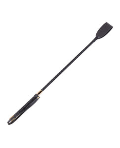 Black Vegan Riding Crop - 18"