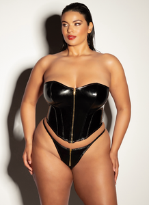 Rider Vinyl Bustier