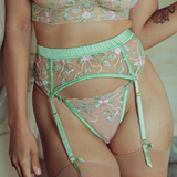 Doll Floral Embroidered G-String