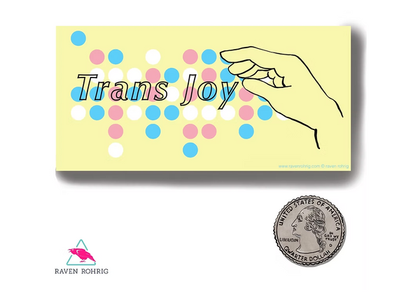 'Trans Joy' Sticker
