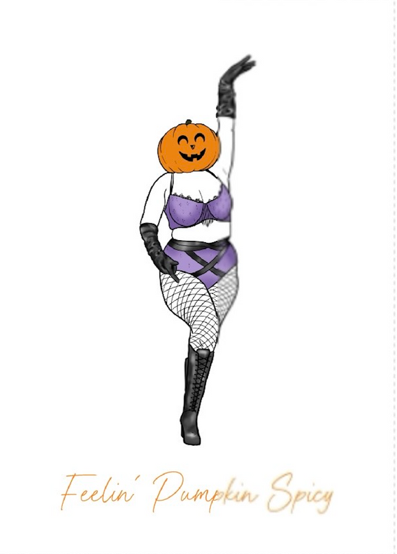 'Feelin' Pumpkin Spicy' Cards