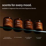 Burn Massage Oil Candles by maude - no. 0 -Unscented 4oz
