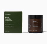 Burn 4oz Massage Oil Candles by maude- Scent No. 2 - 'Alpine Moderne'