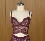 Pinot Stretch Lace Longline Bralette
