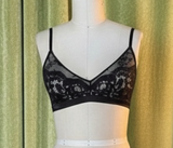 Black 3-Lace Bralette