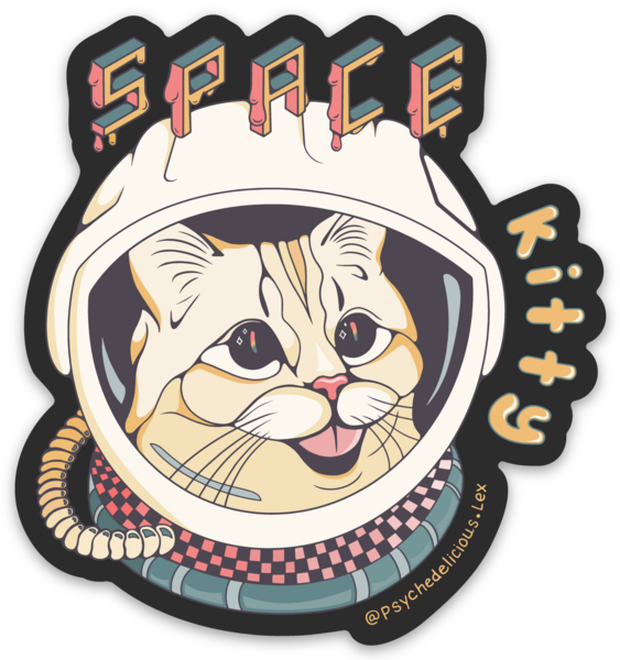 Space Kitty - Sticker