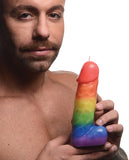 Pride Pecker Rainbow Dick Drip Candle