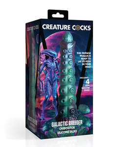 Creature Cocks - Galactic Breeder Ovipositor Silicone Dildo with Eggs