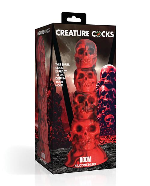 Creature Cocks - Doom Skull Silicone Dildo