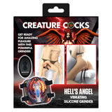 Creature Cocks- Hell's Angel Vibrating Silicone Grinder