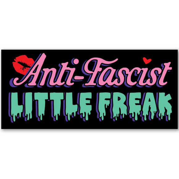 'Anti-Fascist Little Freak' Sticker