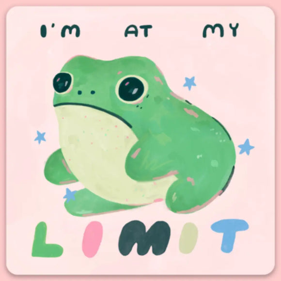 'I'm At My Limit' Sticker