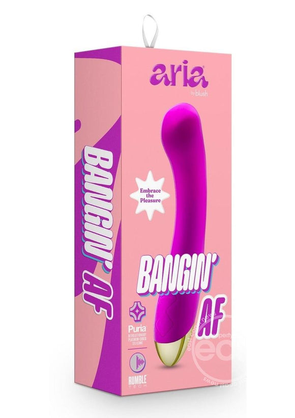 Aria Bangin' AF Silicone Vibrator