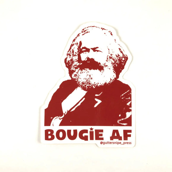 'Bougie AF' Marx Sticker