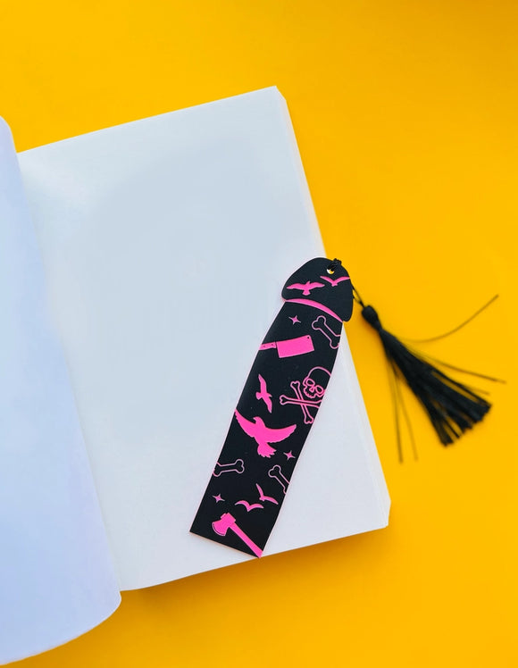 Blackbird Cockmark Bookmark