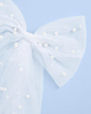 Bride To Be Pearl Hair Bow | Bachelorette, Bridal, Accessory