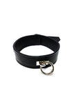 Classic Leather O-Ring Collar