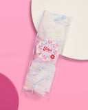 White Tulle Bridal Garter | Something Blue, Bride Accessory