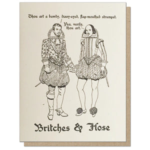 Britches & Hose Strumpet Card