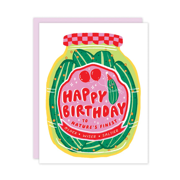 Birthday Pickles Card