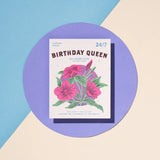 'Birthday Queen' Birthday Card