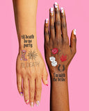 'Till Death' Bachelorette Temporary Tattoos