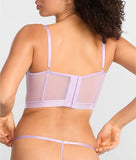3D Pastel Floral Bustier