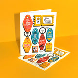 "Your Journey Awaits" Travel Bon Voyage Card