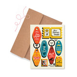 "Your Journey Awaits" Travel Bon Voyage Card