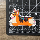 Corg-Eclair Corgi Sticker