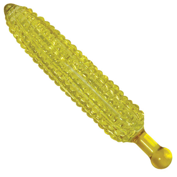 Yellow Corn Glass Dildo