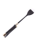 Black Vegan Riding Crop - 12"
