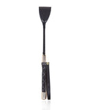 Black Vegan Riding Crop - 12"