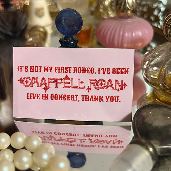 Chappell Roan Concert Sticker