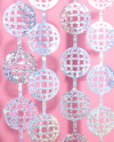 Disco Ball Foil Curtain, Bach Party, Bday Decor, Groovy 70s