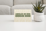 'Congrats on Your Designer Chest' Top Surgery Card