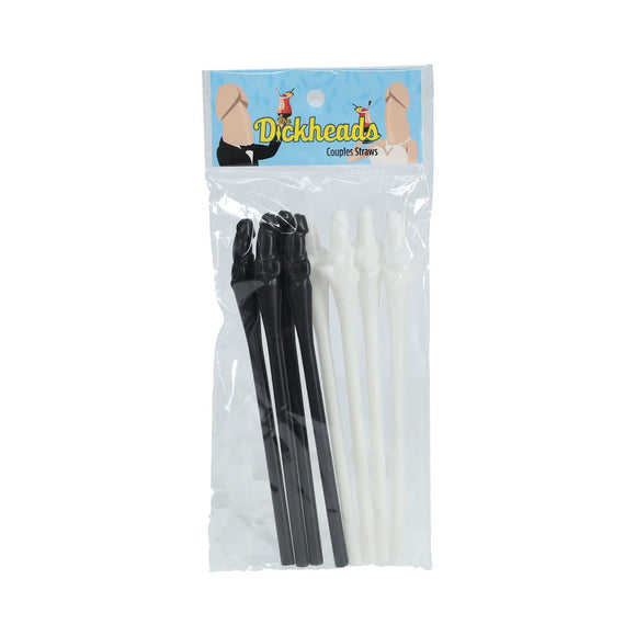 The Dickheads Couples Straws (Bachelorette) 8pk